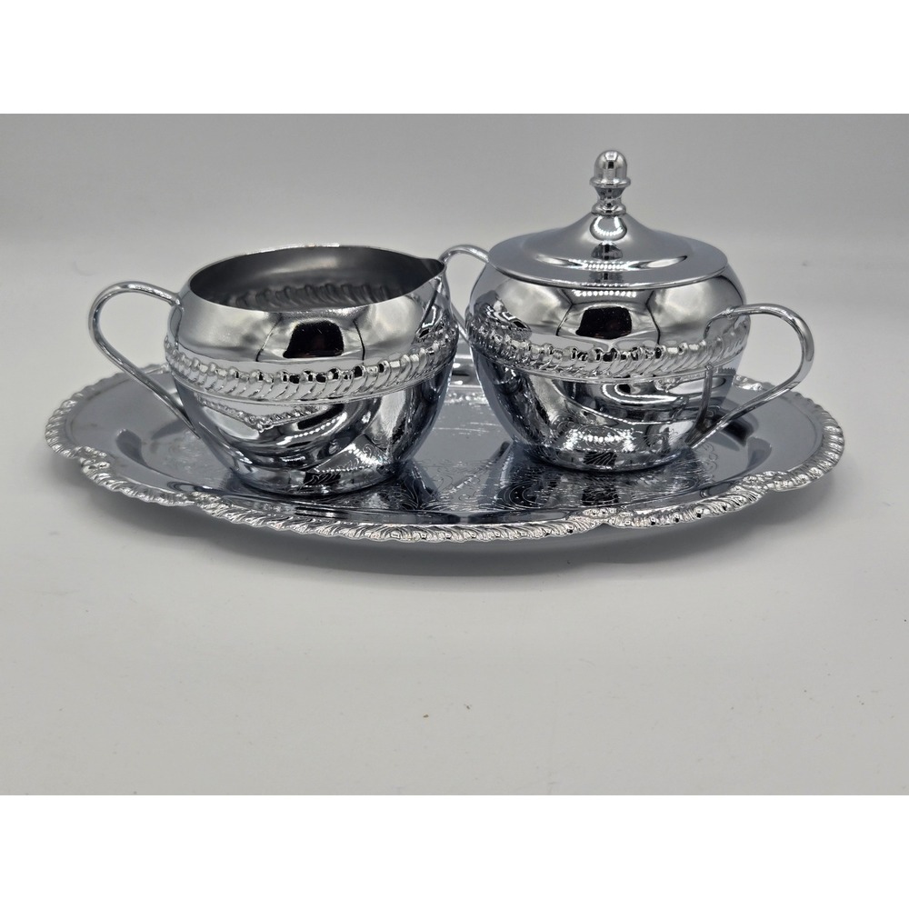 Vintage 1971 Irvinware Sugar & Creamer Set (NIB)‎